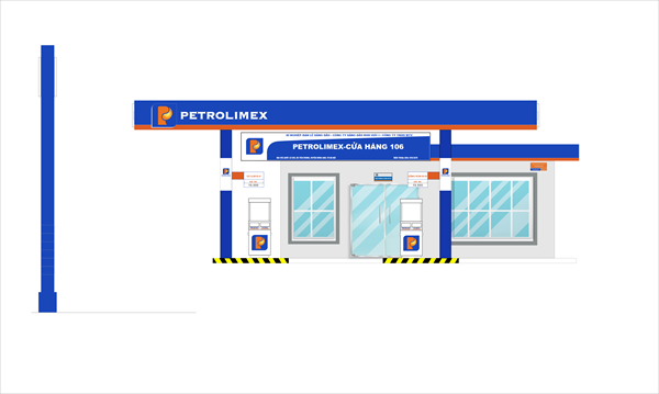 Infographic Nhận Diện Thương Hiệu Petrolimex Tại Chxd Petrolimex Tập đoan Xăng Dầu Việt Nam